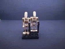 Battle Droid - Tan, Angled Arm and Straight Arm Lego