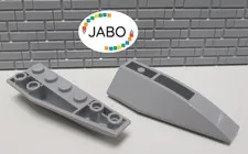 (P14/2/1) LEGO 41764 + 41765 Wedge Brick Wing Negative Inverted 6x2 New...