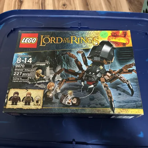LEGO Set #9470 Brand New Factory Sealed Lord of the Rings Shelob Attacks Gollum