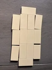 LEGO 87079 Tan Tile 2 x 4 Bulk 14 Pieces