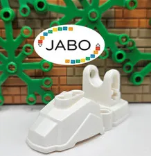 (S18/4/5) LEGO Hero Factory 90661 Foot Foot Ball Socket White