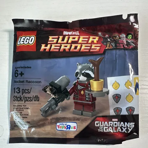 LEGO Marvel Super Heroes Rocket Raccoon Polybag 5002145 Retired NEW