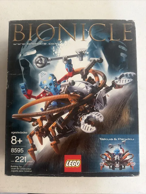 LEGO Bionicle 8595 Takua & Pewku NEW! Matoran Crab Pakari Mask
