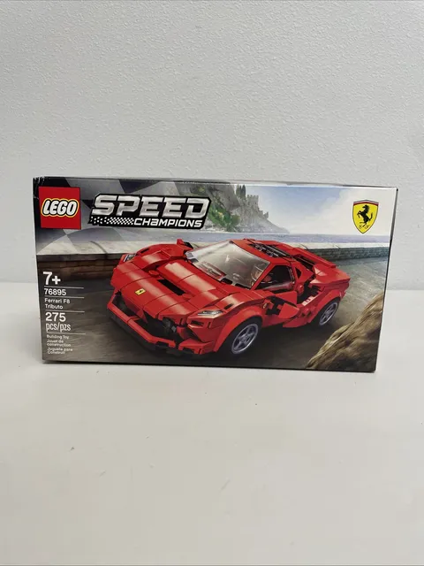 LEGO 76895 Speed Champions Ferrari F8 Tributo - New in Sealed Box - Retired