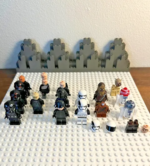 LEGO Star Wars Retired Minifigures Parts Lot - Inferno Squad, Stormtroopers, R2-
