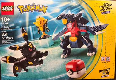 LEGO Pokémon Umbreon vs Garchomp Championship Battle Set 72165 – 831 pcs – New