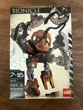 SIGNED BY CHRISTIAN FABER, UNOPENED - LEGO BIONICLE: Velika (8721)