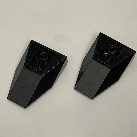 Lego 4856 Black Replacement Parts Pieces Lot of 2