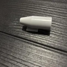 LEGO grey 4868 jet engine 2x2 aircraft rocket part