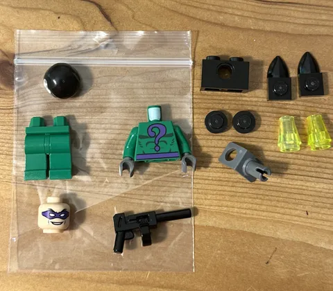LEGO ®-Minifigure The Riddler Set 7787 + 7785 Bat023 Only 10/10 Condition! New