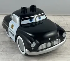 Lego DUPLO Sheriff  Car From Sets 5816 5814 CARS 2  Mack's Road Trip