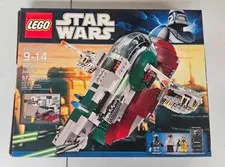 2010 LEGO 8097 Star Wars SLAVE I Boba Fett Set ~ EMPTY BOX ONLY ~ NICE Condition