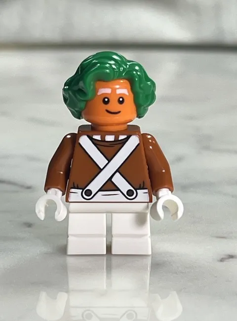Lego Willy Wonka Chocolate OOMPA LOOMPAS Minifigure Only 21360 New Authentic