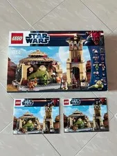 Lego Star Wars 9516 Jabba's Palace Empty Box and Manual of Instructions