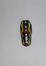 1 Lego 90638pb02  Scorpio Size 6 Bionicle Armor WYSIWYG lime, red silver pattern