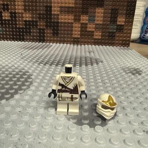 Lego Zane ZX 30086 Ninjago Minifigure NO HEAD