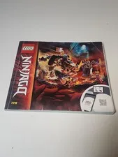 Lego Ninjago Fire Stone Mech Manual 71720 Instruction MANUAL ONLY Booklet Retire