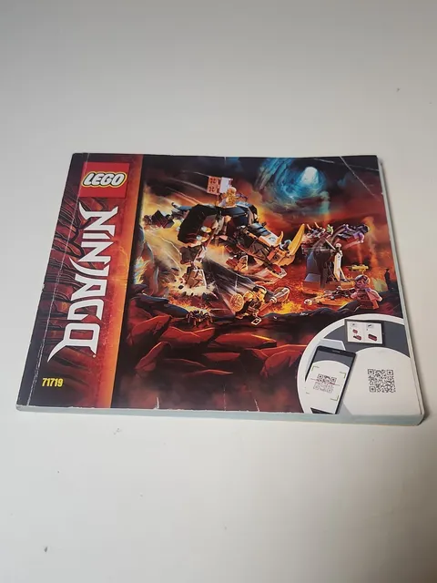 Lego Ninjago Fire Stone Mech Manual 71720 Instruction MANUAL ONLY Booklet Retire