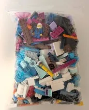 2 Lbs BULK LEGO Lot Random Parts, Bricks, Plates Ready for MOC & Minifigure