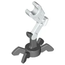 LEGO® Part 87569pb01 - Leg Mechanical, General Grievous Dark Bluish Gray Foot