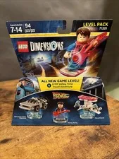LEGO Dimensions 71201 Back To The Future Level Pack. New.  Sealed.