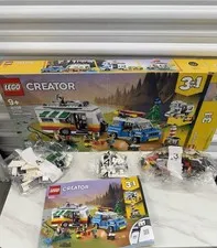LEGO Creator 3-in-1 31108 Caravan Family Holiday W/ Box Retired Camper Sold AsIs