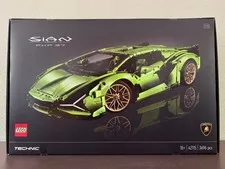 LEGO Technic Lamborghini Sián FKP 37 42115 – New/Sealed – 3,696 Pieces – 1:8 Sca