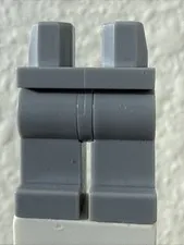 NEW LEGO | Minifigure Legs - Light Bluish Gray Hips & Legs (Monochrome)