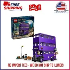 LEGO Harry Potter Knight Bus Adventure 76446 Building Set 5 Minifigures Kids 8+