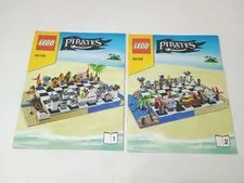 Instructions for LEGO Pirates Chess Board Set 40158 Manuals Booklet 1 & 2 ONLY