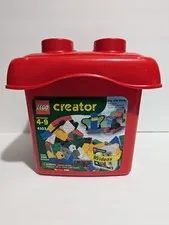 2.5 Pounds Mixed Lego Bricks & Pieces in #4103 Red Tub - A Great Starter Set! 