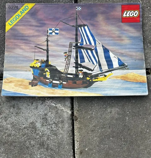 (L-2) LEGO® 6274 Caribbean Clipper Instructions Not Punched B-Stock
