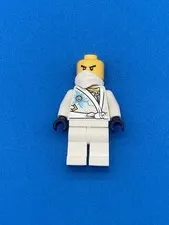 LEGO Zane Minifigure Techno Robe Ninjago Rebooted 70726 (Missing Hair)