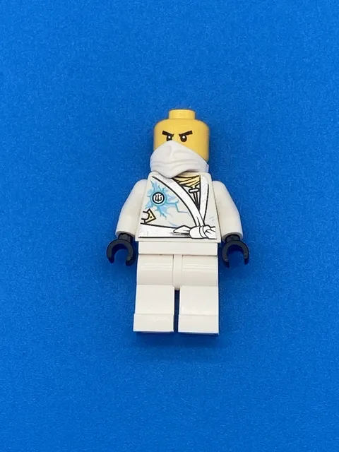 LEGO Zane Minifigure Techno Robe Ninjago Rebooted 70726 (Missing Hair)