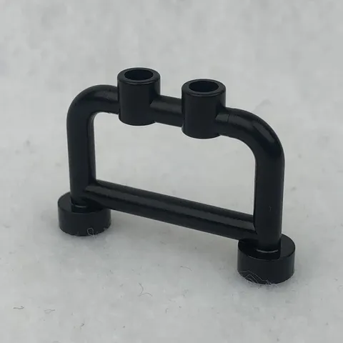 LEGO 4083 Black Bar 1 x 4 x 2 with Studs (x1)
