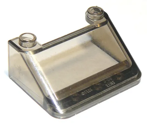 LEGO 2x Windscreen 3 x 4 x 1 1/3 Large Glass Surface inv.624