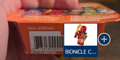 Lego Minifigure blind box series 29 Bionicle Cosplayer