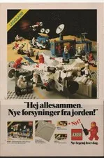LEGO ADVERTISING INSERTS #  1-1623 # SPACE # 1981 #