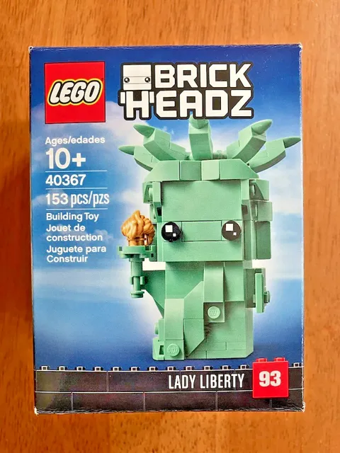 LEGO BRICKHEADZ 40367 - Lady Liberty - New in Sealed Box