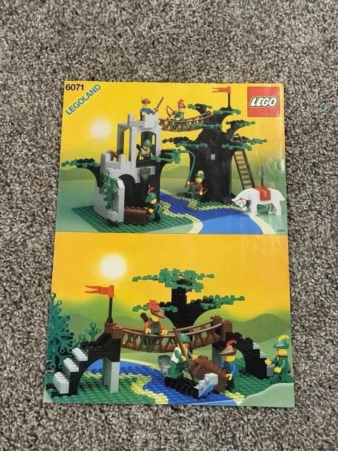 Lego 6071 Forestmen’s Crossing Instruction Manual