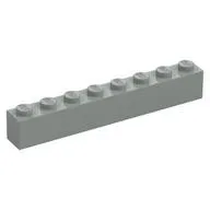 LEGO Part 3008 - Light Gray Brick 1 x 8