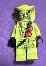 Lego Ninjago Minifigure Lasha with Red Vials Green Snake