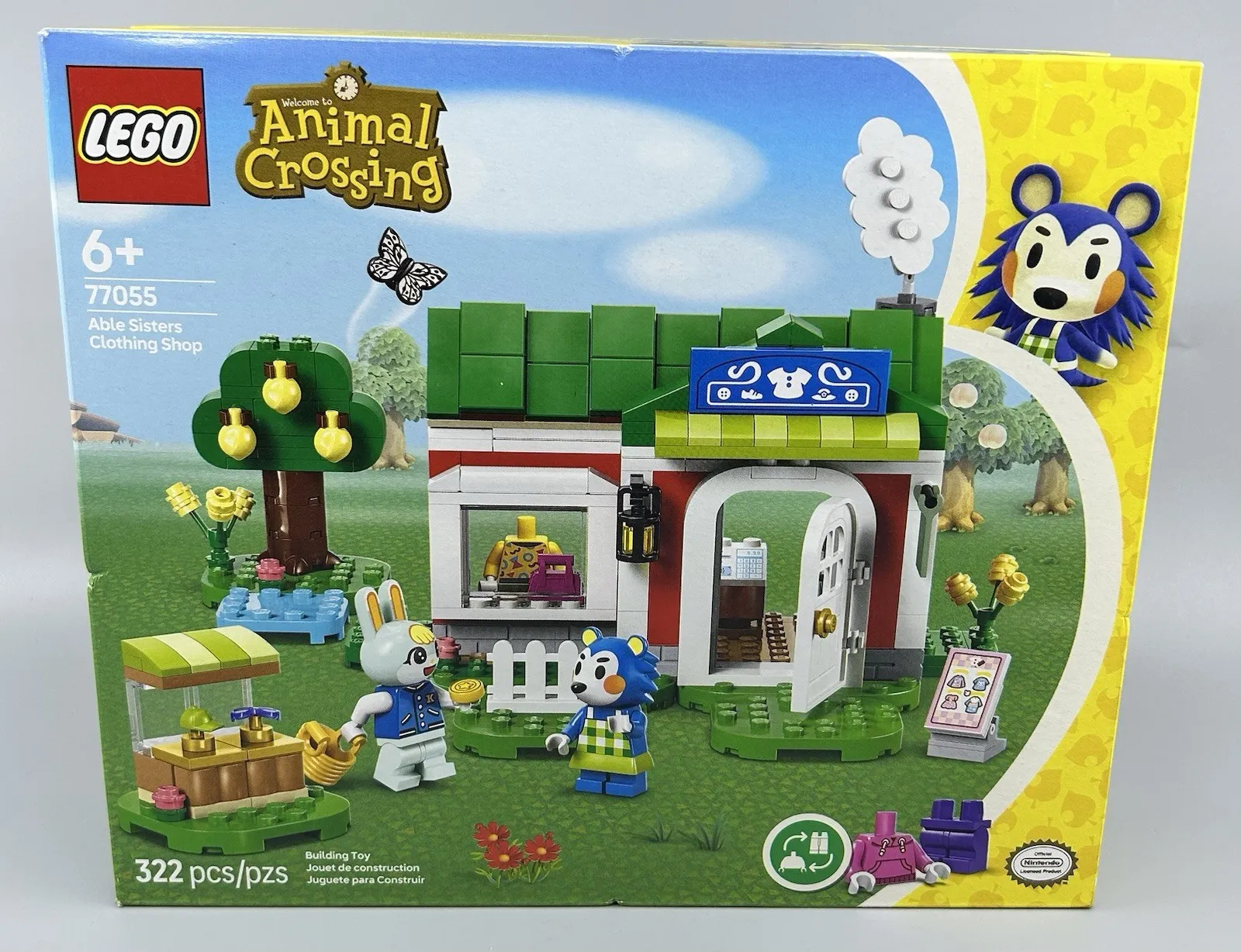 LEGO Animal Crossing Able Sisters Clothing Shop Building Toy 77055 Brand NEW