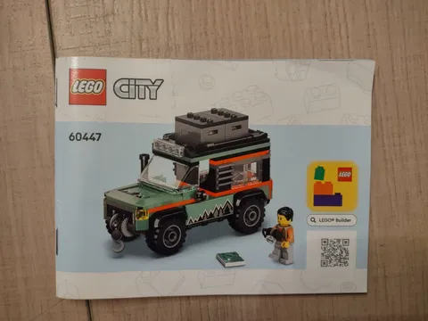Lego City 60447 Instruction Manual Only