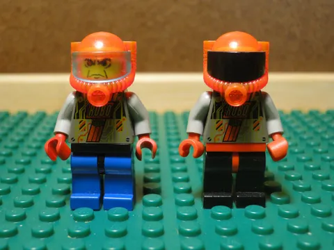 LEGO Space Robo Force Minifigures Lot of 2 Incomplete