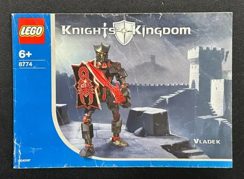 LEGO Knights Kingdom 8774 Vladek Manual (Instructions Only) European Version