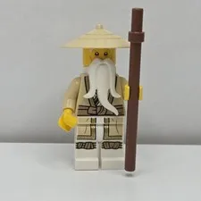 LEGO Ninjago Core Wu Minifigure njo0741 njo741 71767 Master Sensei Pristine