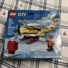 LEGO City Mail Plane 60250 New (Box Is Damaged)