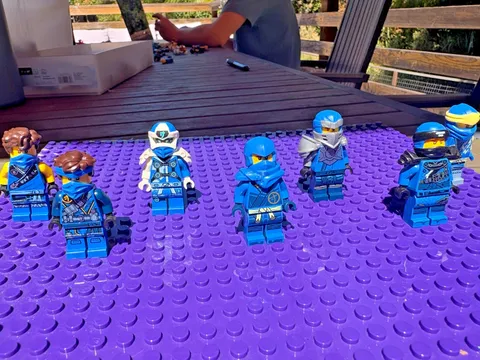 LEGO NINJAGO Modern Jay Minifigures - Set of 7