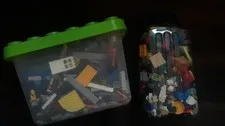 2 Containers of Assorted Legos (LOT)